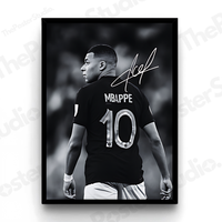 MBAPPE NOIR ET BLANC